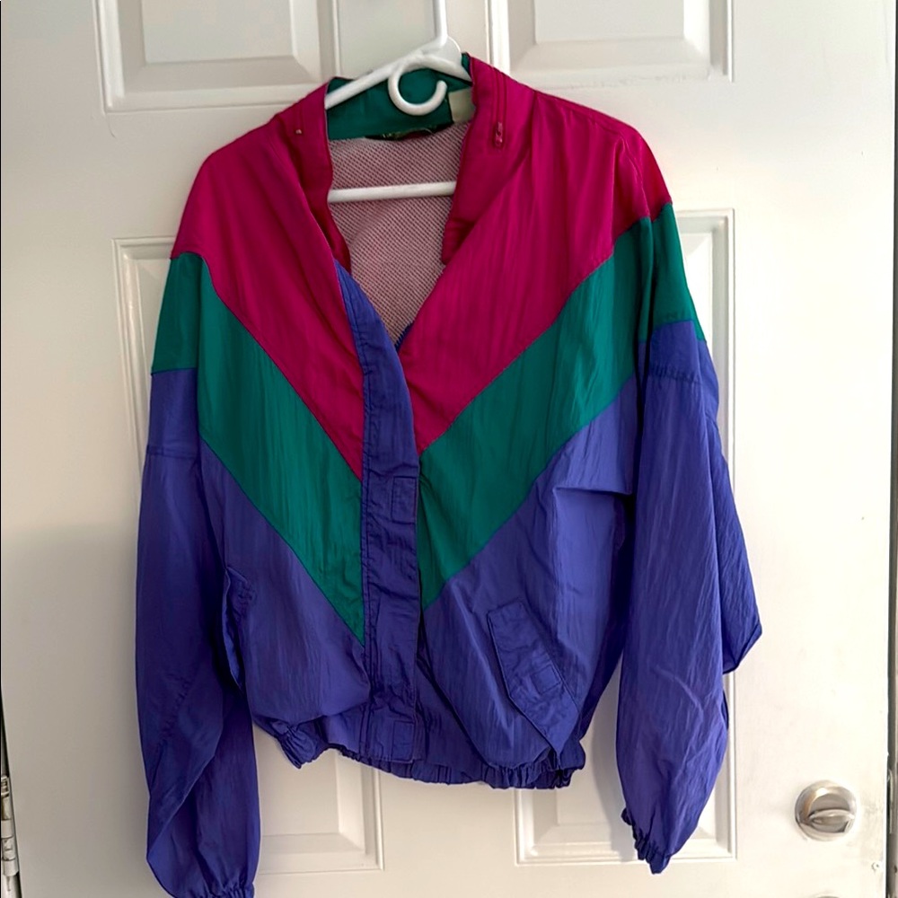 Vintage Colorful Women's Jacket